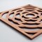 Ekena Millwork Small Edinburg Decorative Fretwork Wood Wall Panels, Cherry, 11 3/8"W x 11 3/8"H x 3/8"T WALW12X12X0375EBGCH - alternate 6